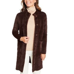 J.McLaughlin Trip Sweater Coat in Brown - Size XL